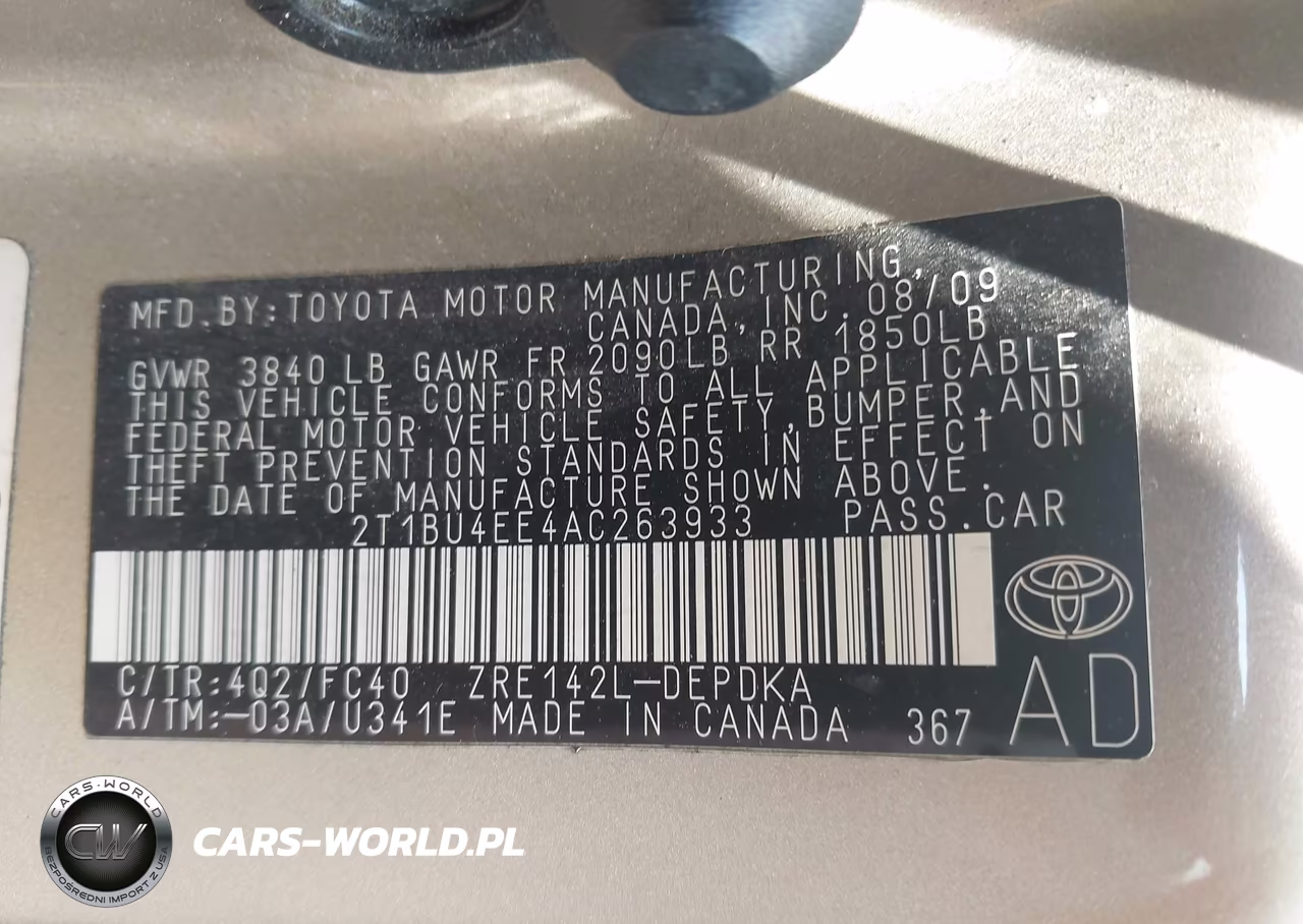 2010 Toyota Corolla Le VIN:2T1BU4EE4AC263933 - 9