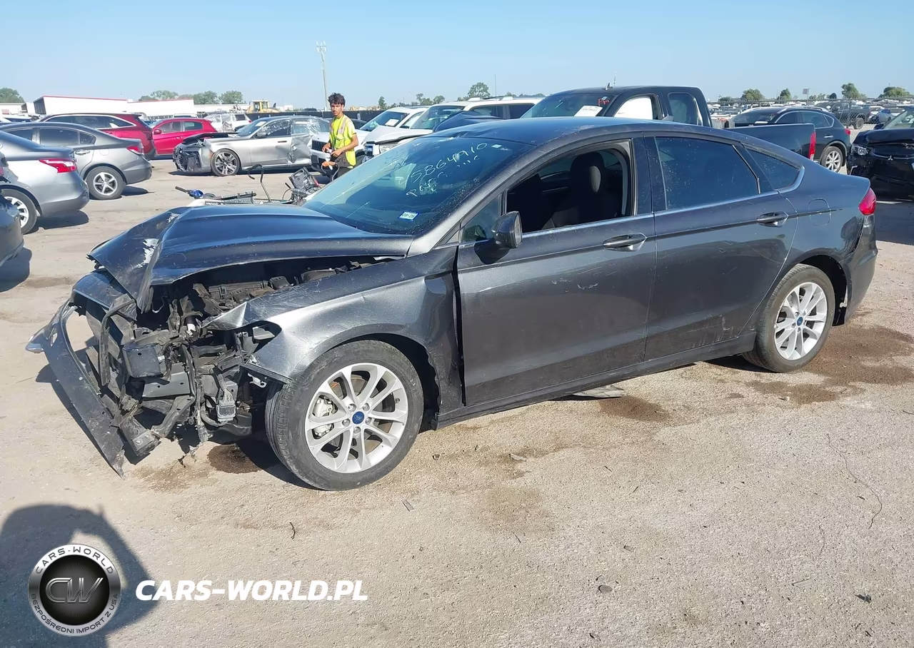 2020 Ford Fusion Se VIN:3FA6P0HD0LR260938 - 2