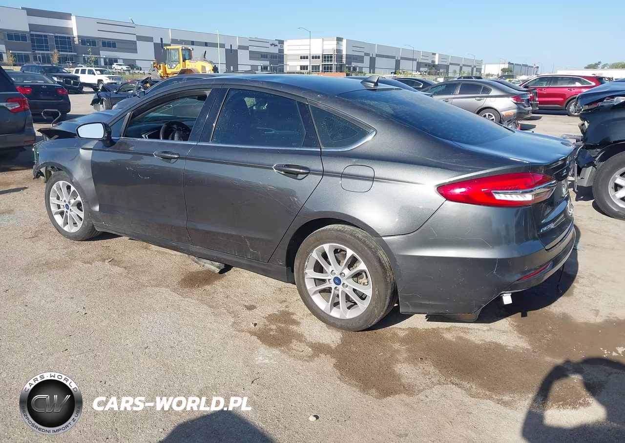 2020 Ford Fusion Se VIN:3FA6P0HD0LR260938 - 3