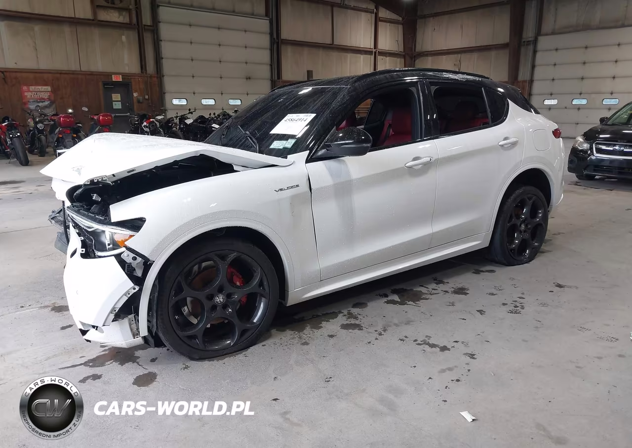 2022 Alfa Romeo Stelvio Veloce Ti Awd VIN:ZASPAKBN1N7D45897 - 2