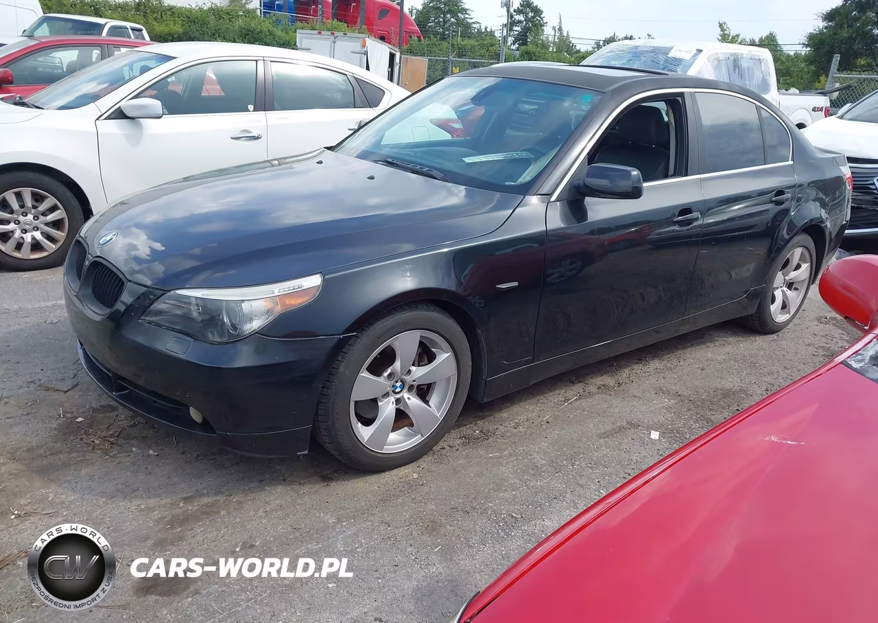 2007 BMW 530I VIN:WBANE73507CM50616 - 2