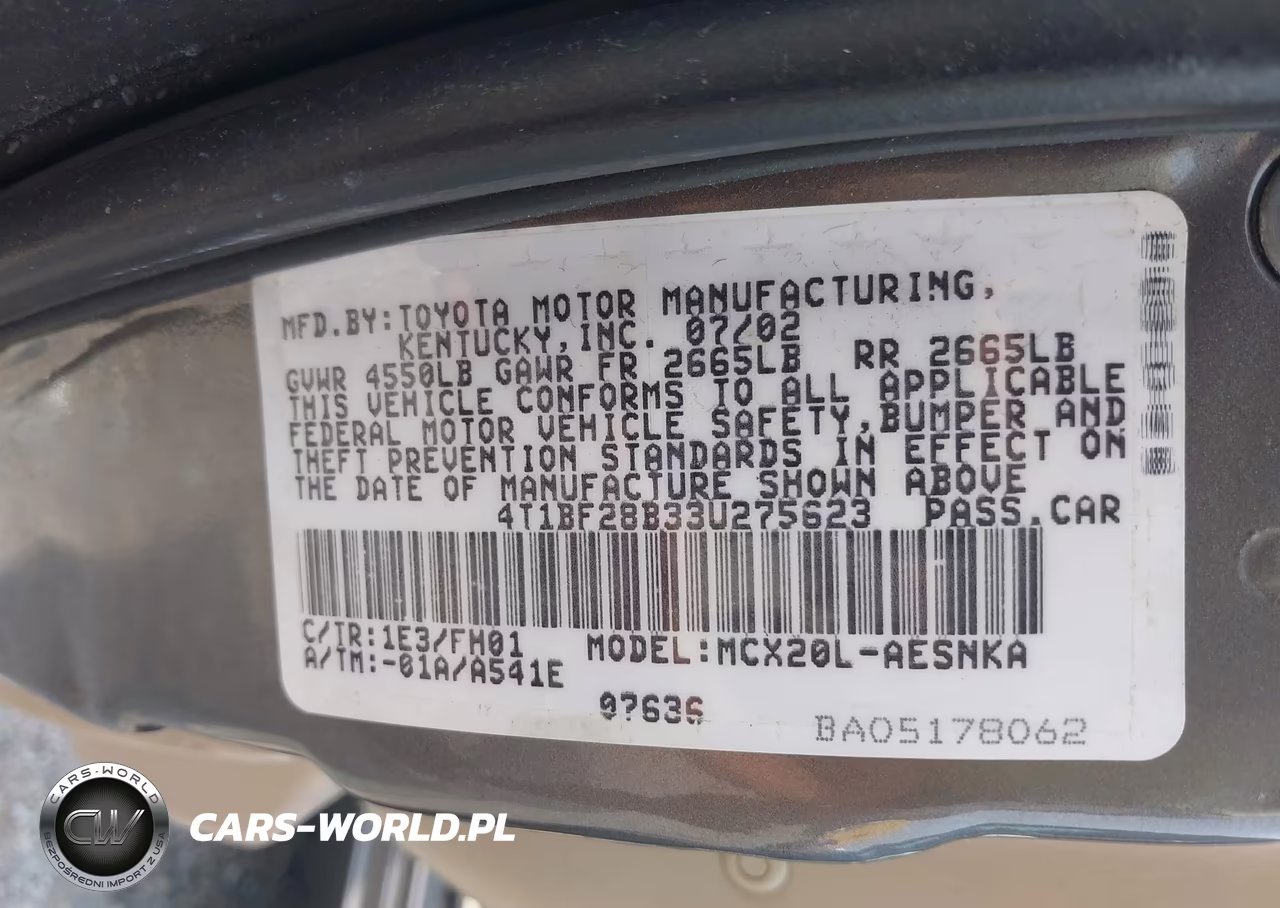 2003 Toyota Avalon Xl VIN:4T1BF28B33U275623 - 9