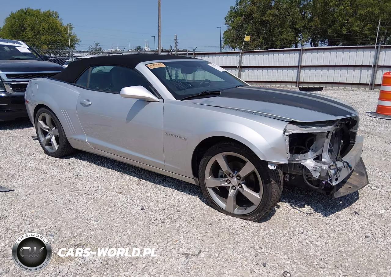 2012 Chevrolet Camaro 2Lt VIN:2G1FC3D36C9101814 - 1