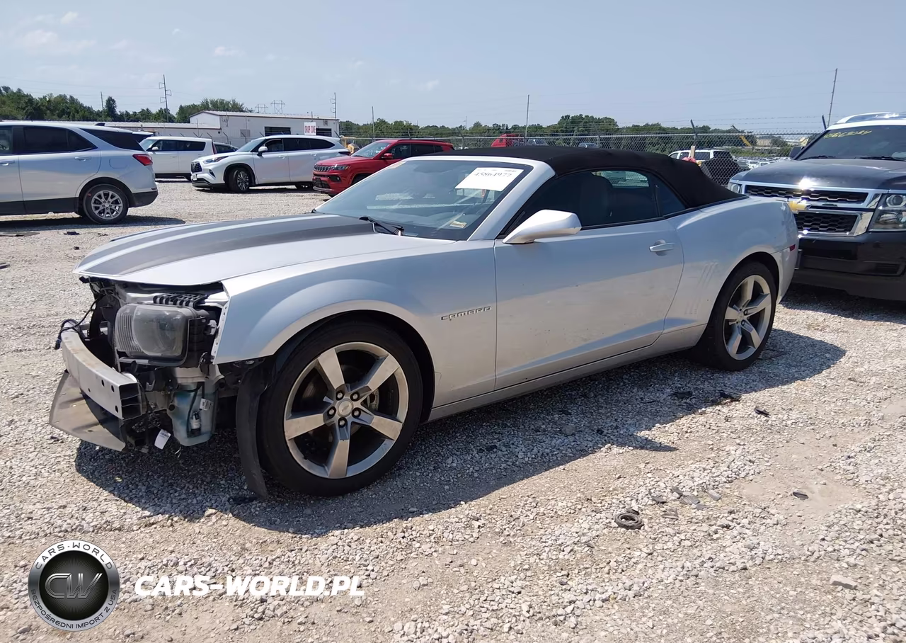 2012 Chevrolet Camaro 2Lt VIN:2G1FC3D36C9101814 - 2
