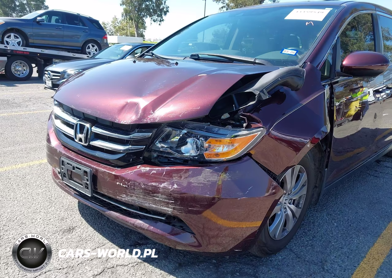 HONDA ODYSSEY EX VIN:5FNRL5H63FB041270 - 6