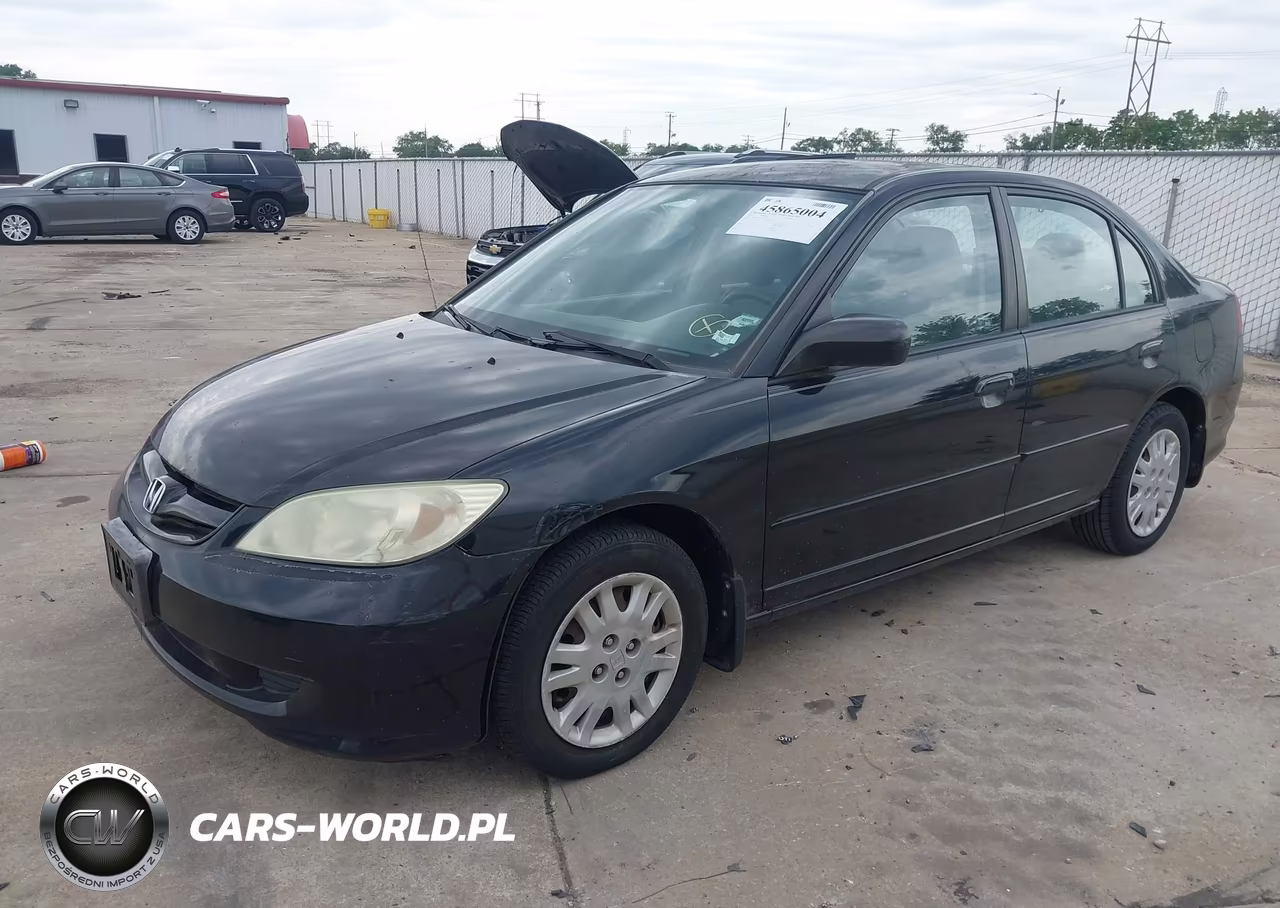 2004 Honda Civic Lx VIN:1HGES16674L014792 - 2