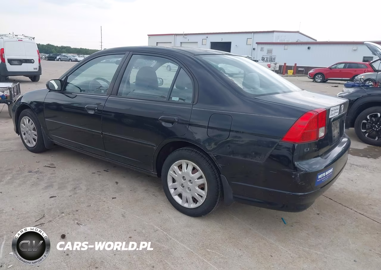 2004 Honda Civic Lx VIN:1HGES16674L014792 - 3