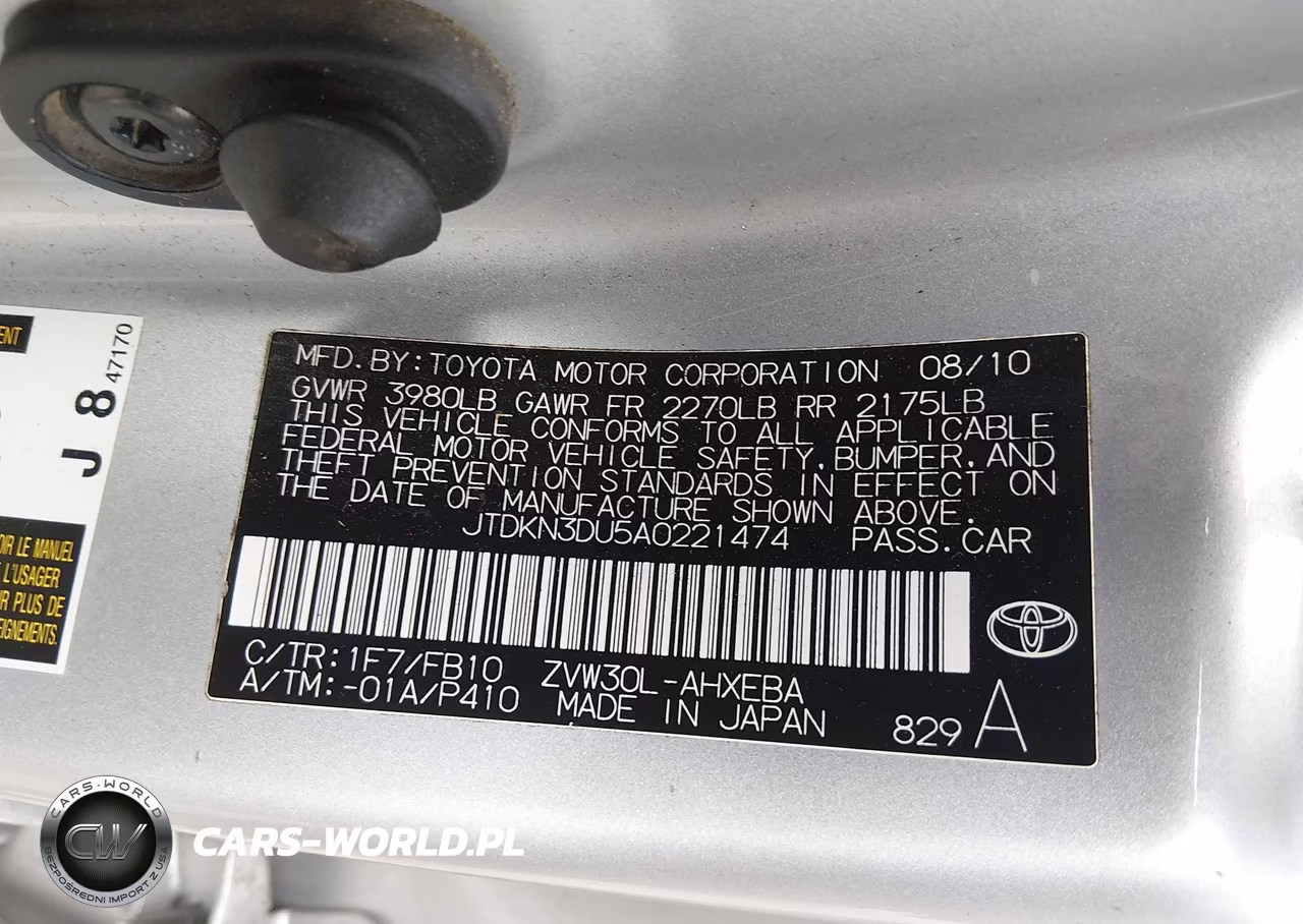 2010 Toyota Prius Ii VIN:JTDKN3DU5A0221474 - 9