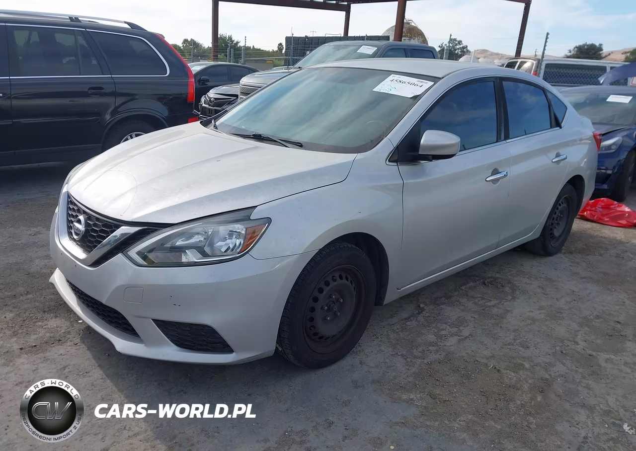 2017 Nissan Sentra Sv VIN:3N1AB7AP4HY252471 - 2