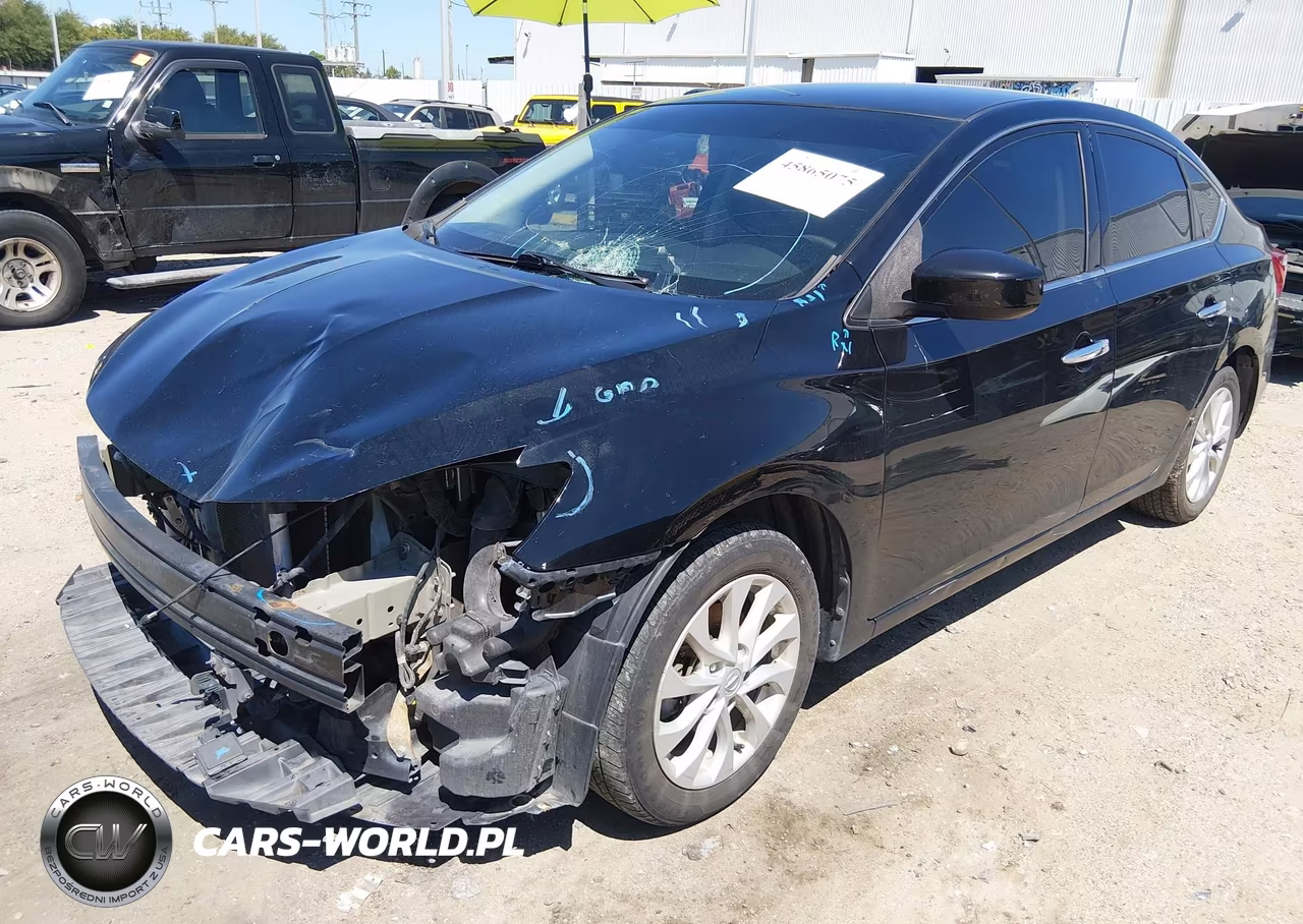 2019 Nissan Sentra Sv VIN:3N1AB7AP0KY358763 - 2