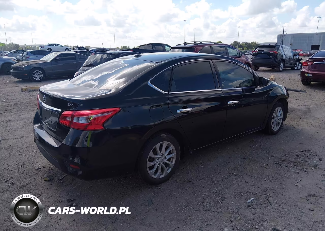 2019 Nissan Sentra Sv VIN:3N1AB7AP0KY358763 - 4
