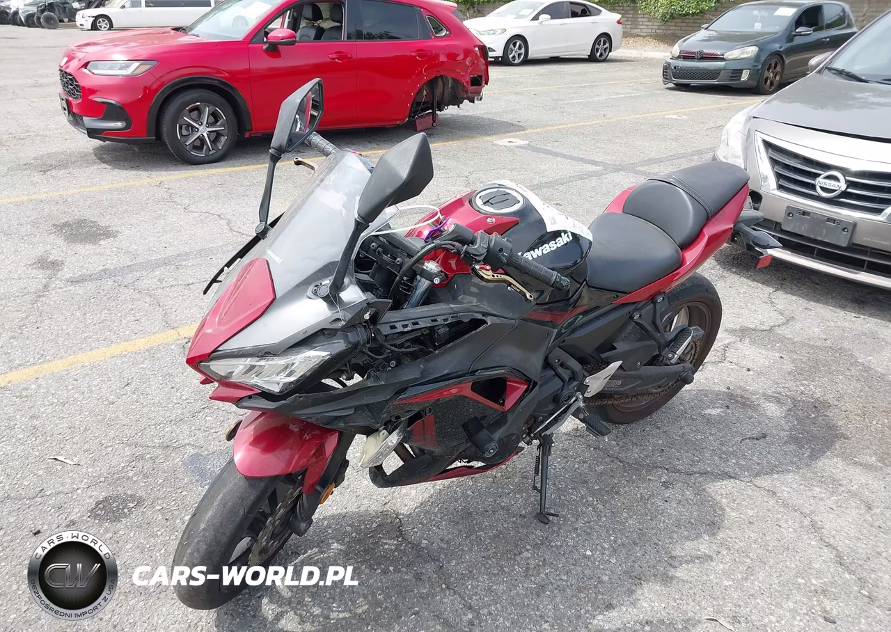2021 Kawasaki Ex650 M VIN:ML5EXEM16MDA34425 - 2