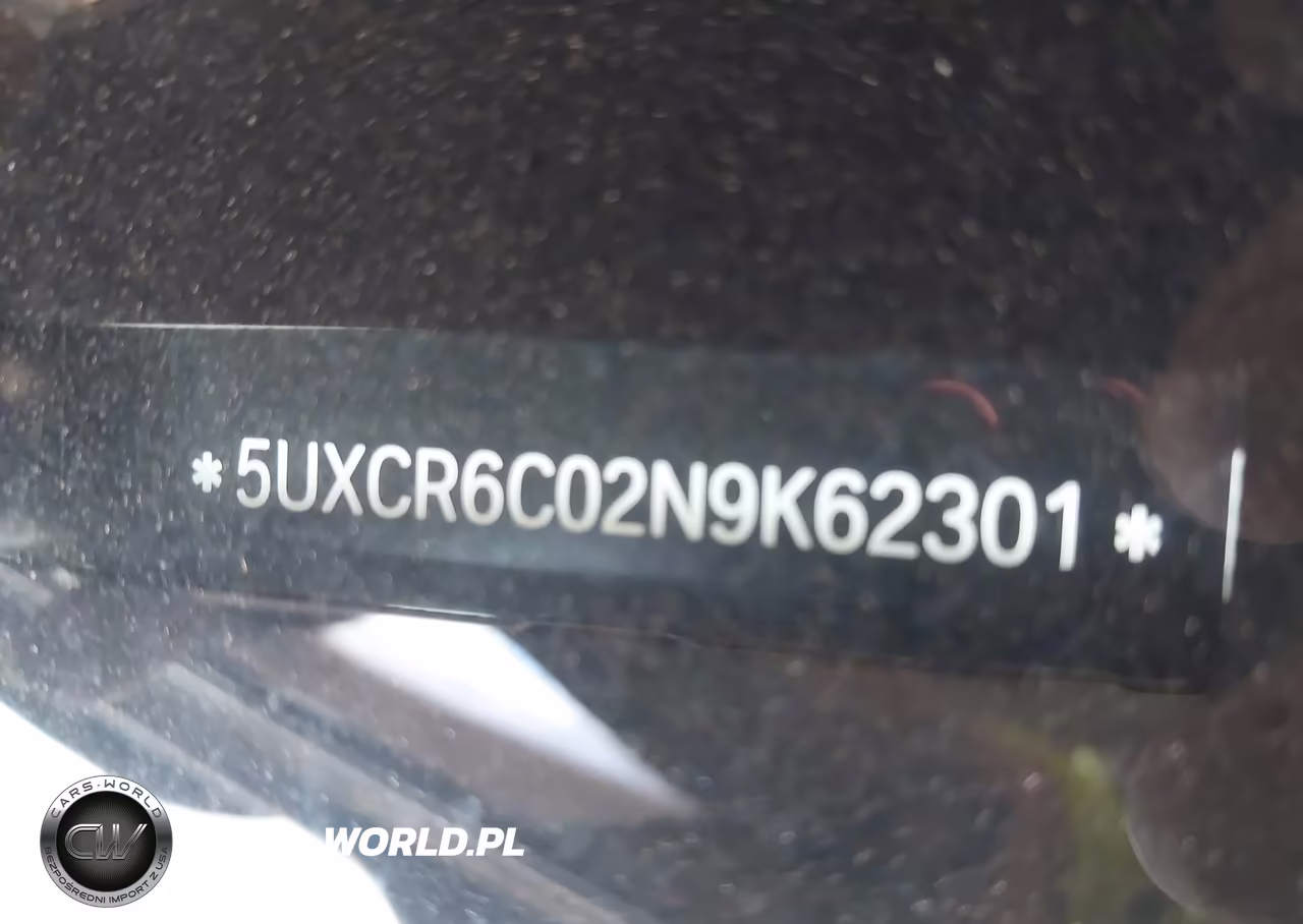 2022 BMW X5 xDrive40I VIN:5UXCR6C02N9K62301 - 9