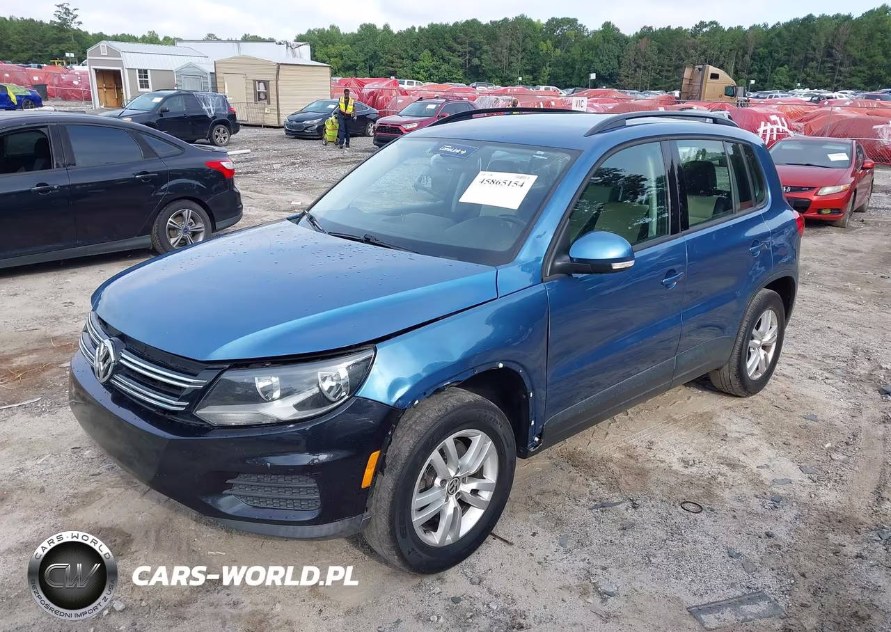 2017 Volkswagen Tiguan 2.0T S VIN:WVGAV7AX7HW511882 - 2
