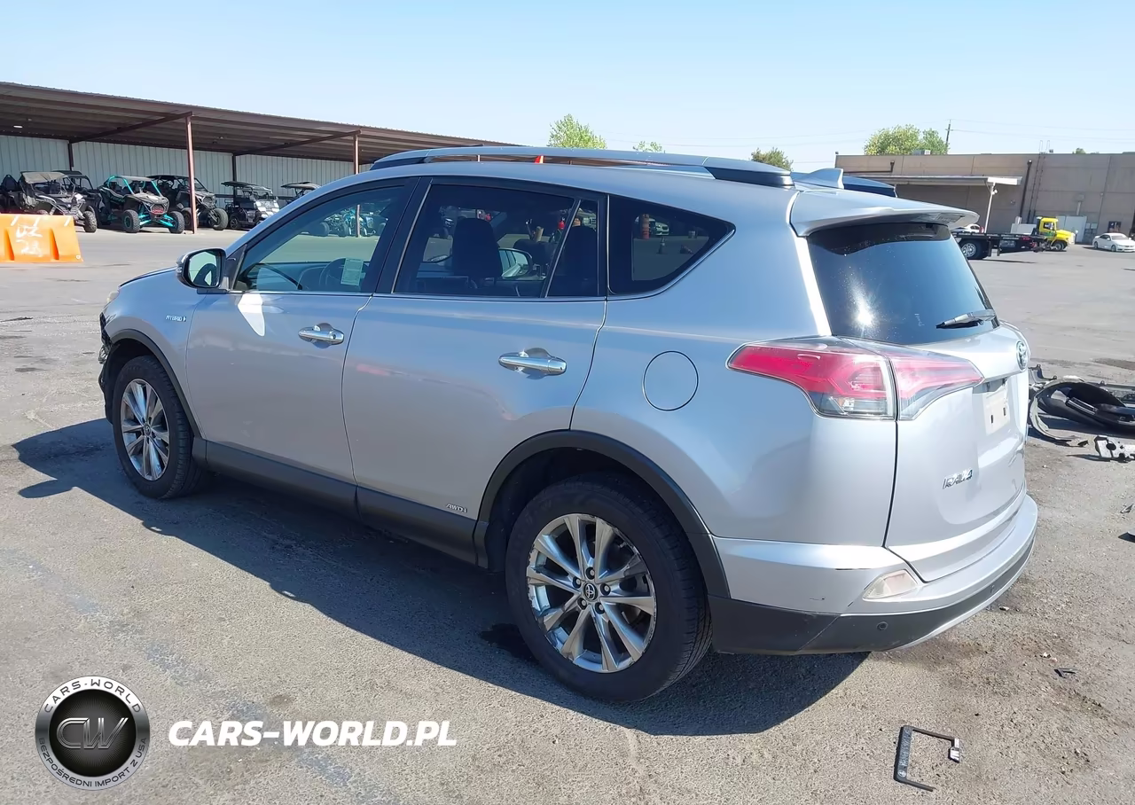 2017 Toyota Rav4 Hybrid Limited VIN:JTMDJREV7HD151249 - 3