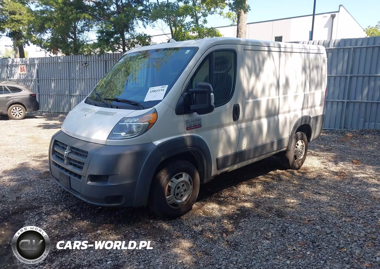 2014 Ram Promaster 1500 Low Roof VIN:3C6TRVNG3EE100458 - 2