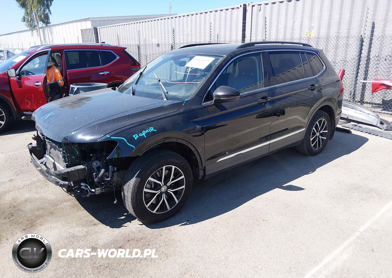 2021 Volkswagen Tiguan 2.0T Se-2.0T Se R-Line Black-2.0T Sel VIN:3VV3B7AXXMM130299 - 2