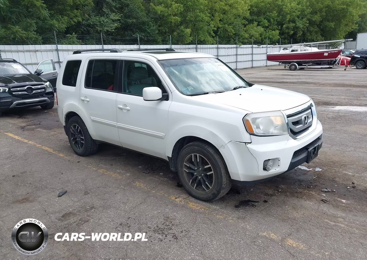 2011 Honda Pilot Ex-L VIN:5FNYF4H78BB084891 - 1