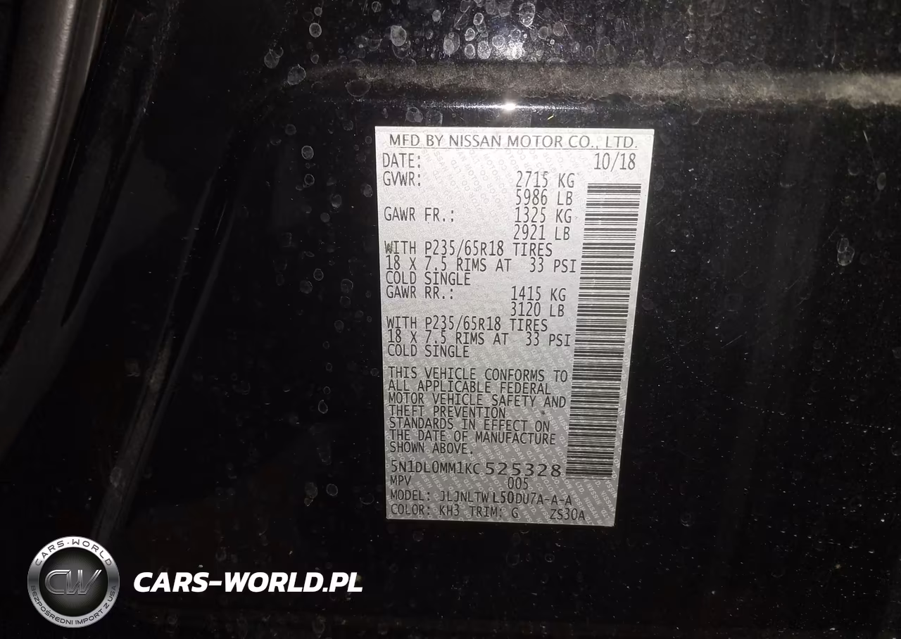 2019 Infiniti Qx60 Luxe VIN:5N1DL0MM1KC525328 - 9