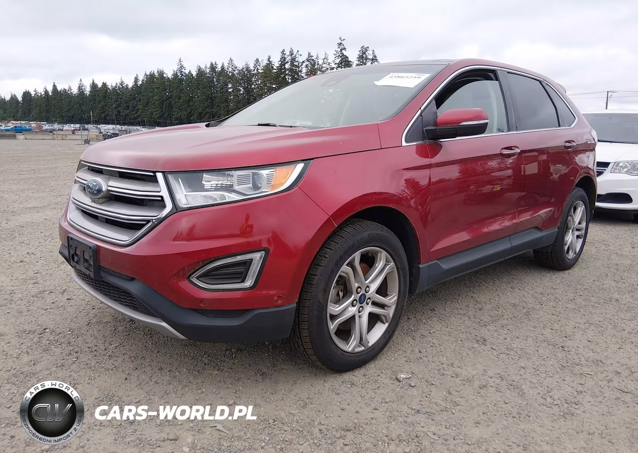 2017 Ford Edge Titanium VIN:2FMPK4K96HBB74964 - 2