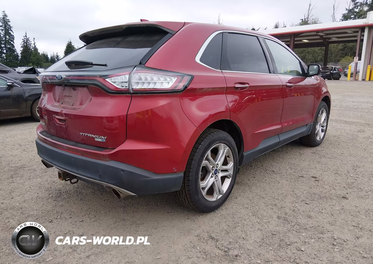 2017 Ford Edge Titanium VIN:2FMPK4K96HBB74964 - 4