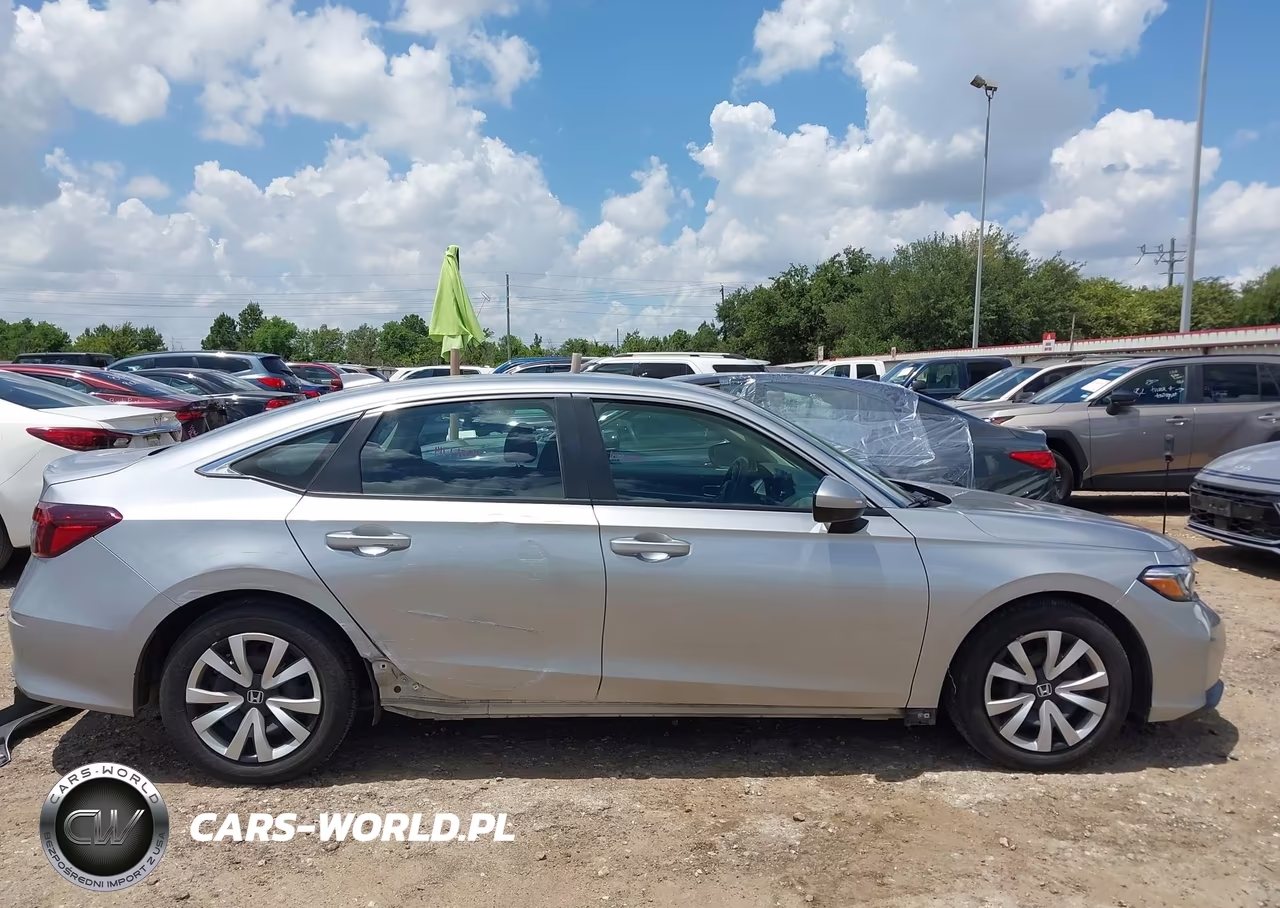 2025 Honda Civic Lx VIN:2HGFE2F25SH598425 - 14
