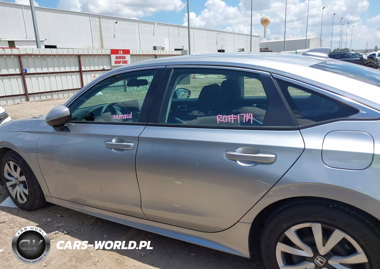 2025 Honda Civic Lx VIN:2HGFE2F25SH598425 - 15