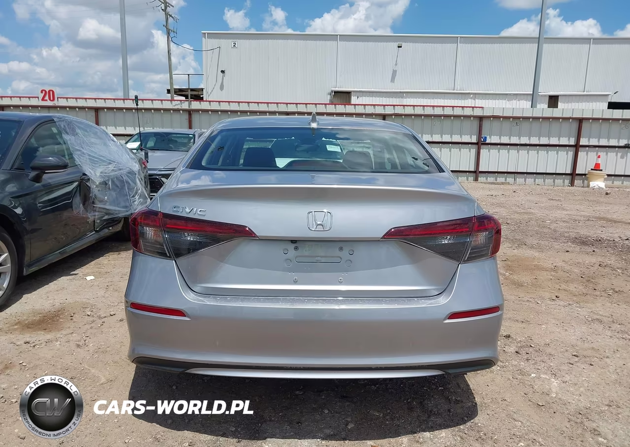 2025 Honda Civic Lx VIN:2HGFE2F25SH598425 - 17
