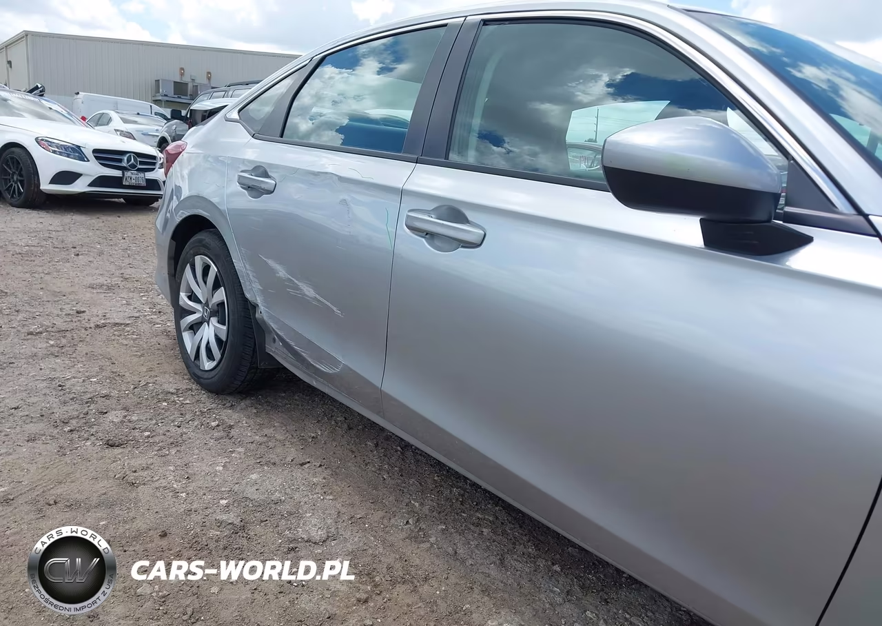 2025 Honda Civic Lx VIN:2HGFE2F25SH598425 - 6