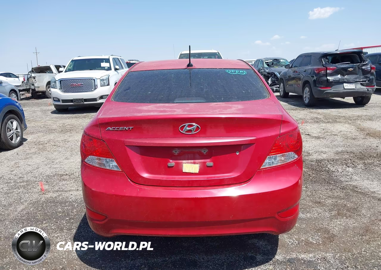 2013 Hyundai Accent Gls VIN:KMHCU4AE2DU463285 - 16