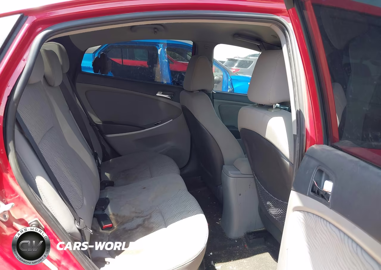 2013 Hyundai Accent Gls VIN:KMHCU4AE2DU463285 - 8