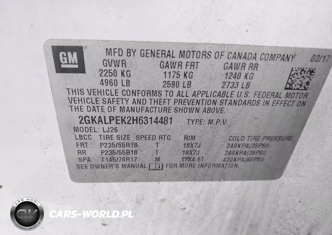 2017 GMC Terrain Slt VIN:2GKALPEK2H6314481 - 9