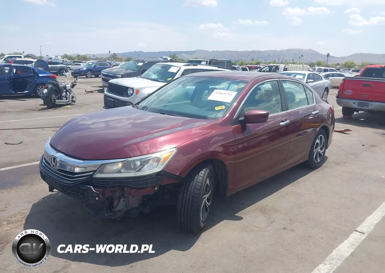 2016 Honda Accord Lx VIN:1HGCR2F33GA238964 - 2