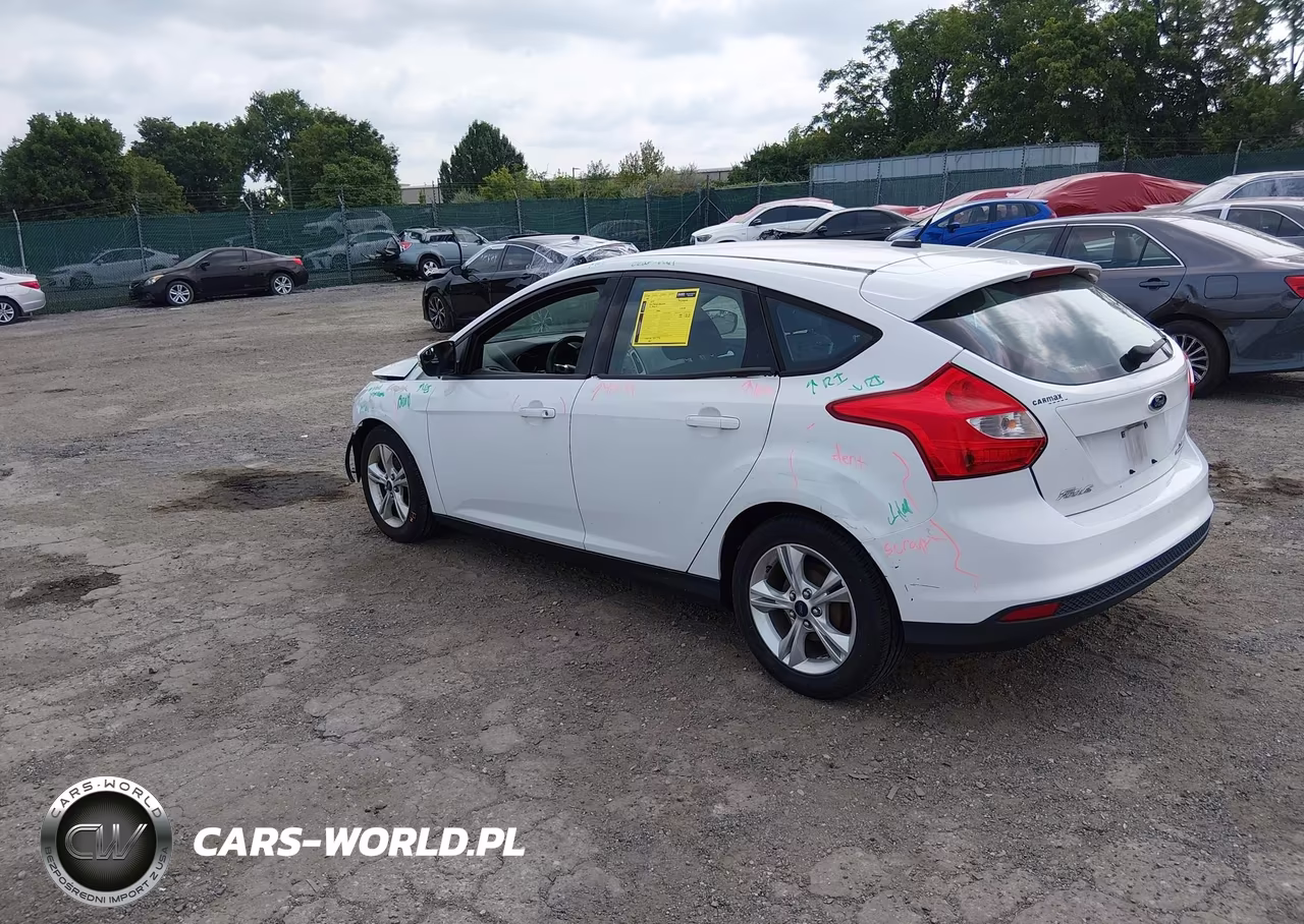 2014 Ford Focus Se VIN:1FADP3K21EL312675 - 3