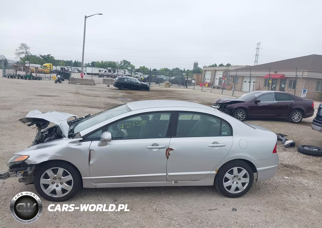 2008 Honda Civic Lx VIN:1HGFA165X8L017707 - 14