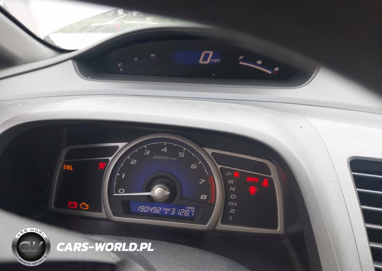 2008 Honda Civic Lx VIN:1HGFA165X8L017707 - 7
