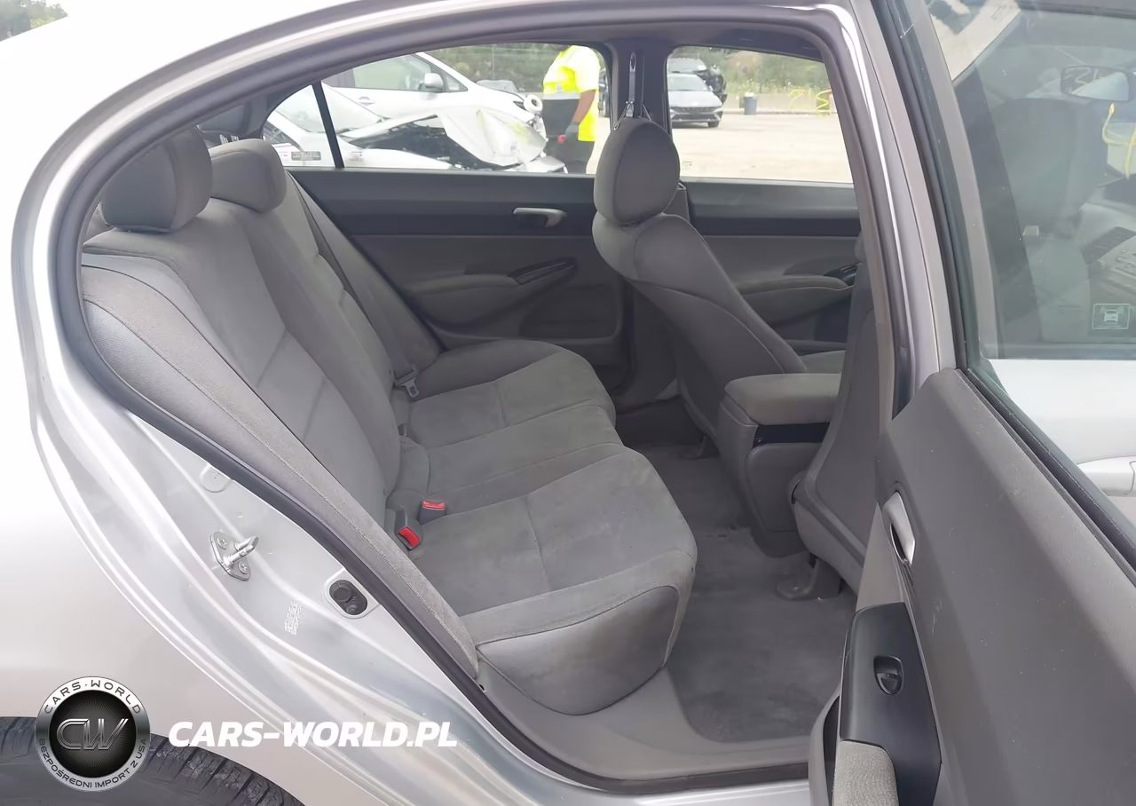 2008 Honda Civic Lx VIN:1HGFA165X8L017707 - 8