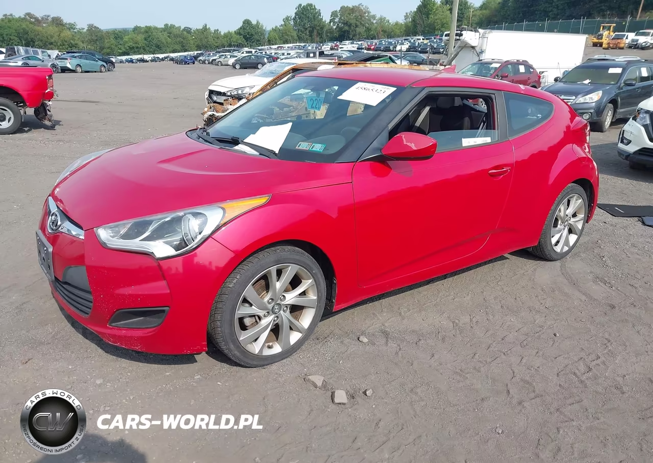2016 Hyundai Veloster VIN:KMHTC6AD6GU272849 - 2