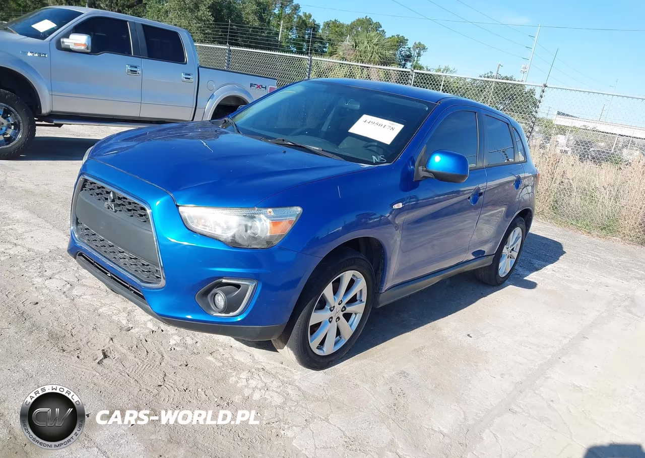 2015 Mitsubishi Outlander Sport Es VIN:4A4AP3AW3FE031283 - 2
