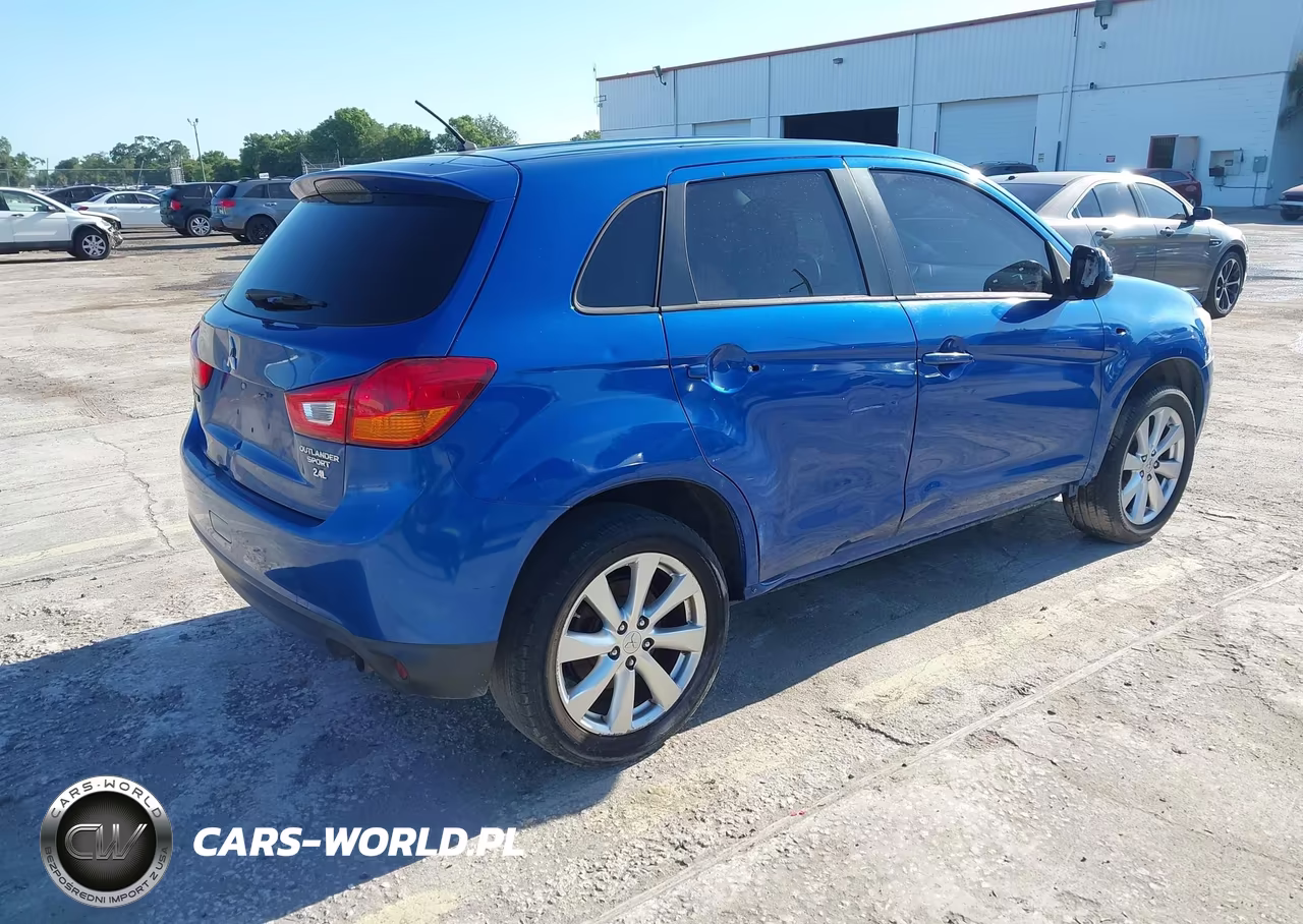 2015 Mitsubishi Outlander Sport Es VIN:4A4AP3AW3FE031283 - 4