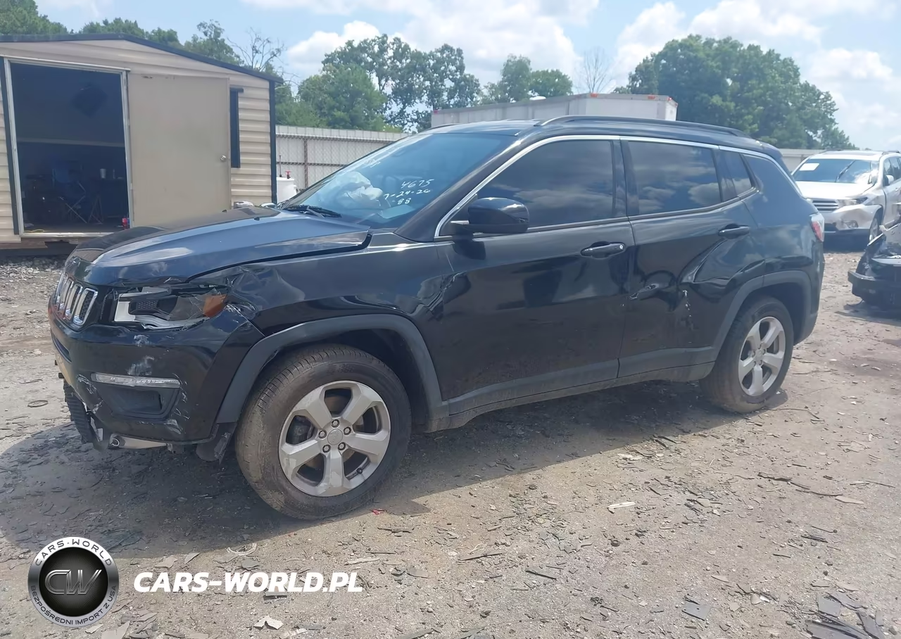 2018 Jeep Compass Latitude Fwd VIN:3C4NJCBB7JT304675 - 2