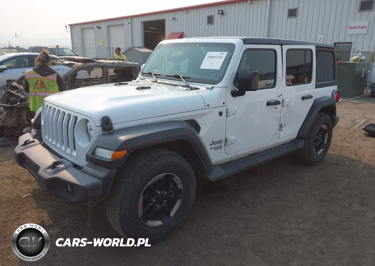 2018 Jeep Wrangler Unlimited Sport S 4X4 VIN:1C4HJXDG1JW129122 - 2