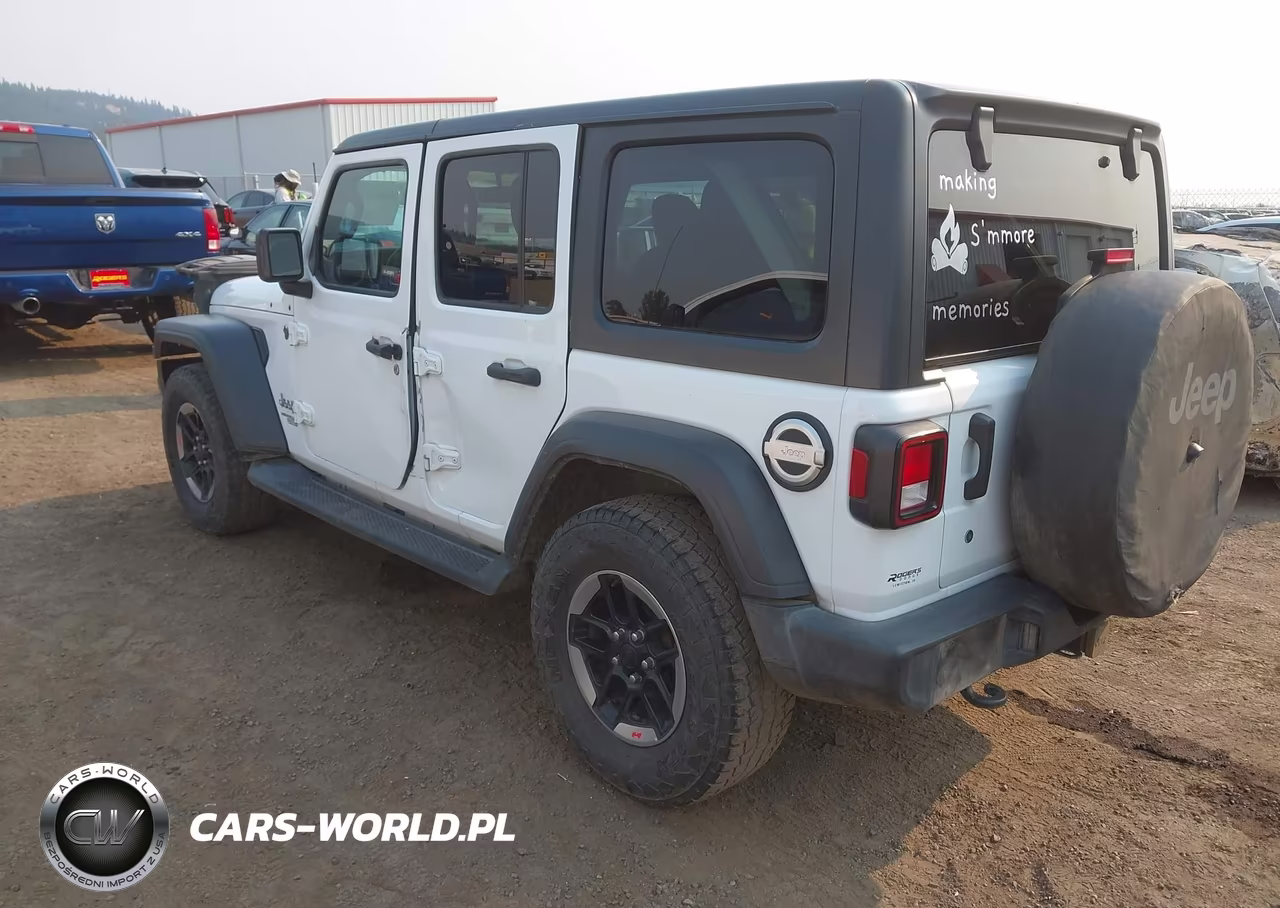2018 Jeep Wrangler Unlimited Sport S 4X4 VIN:1C4HJXDG1JW129122 - 3