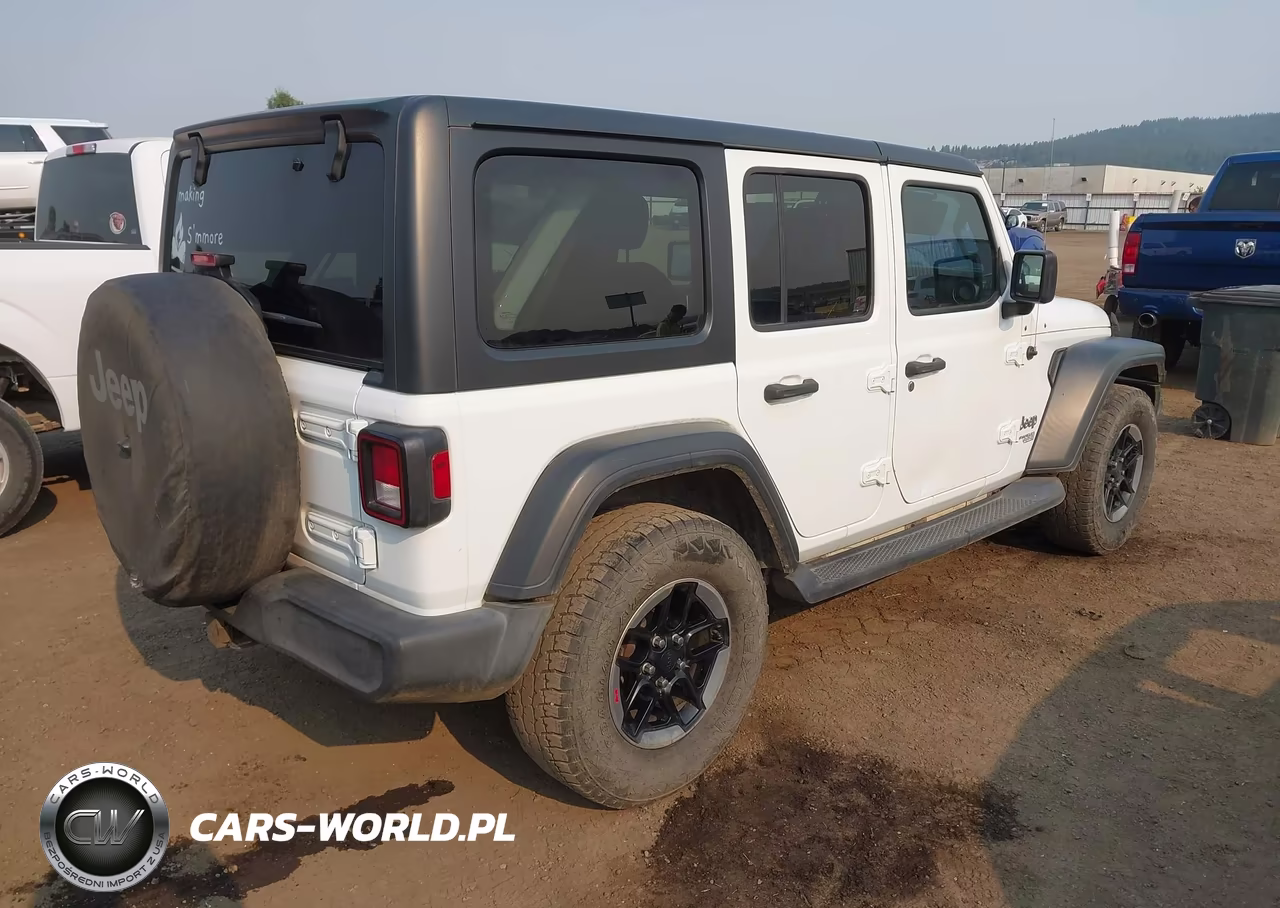 2018 Jeep Wrangler Unlimited Sport S 4X4 VIN:1C4HJXDG1JW129122 - 4