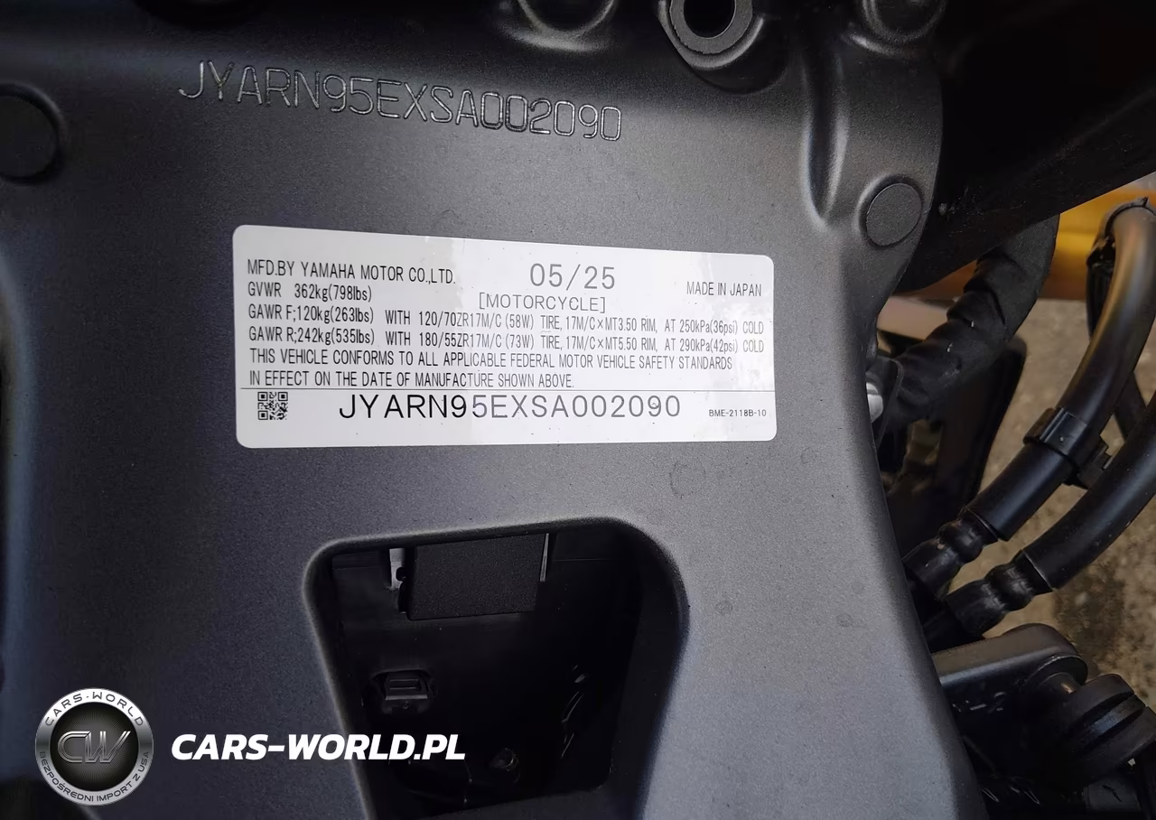 2025 Yamaha Mt09 Sp VIN:JYARN95EXSA002090 - 10
