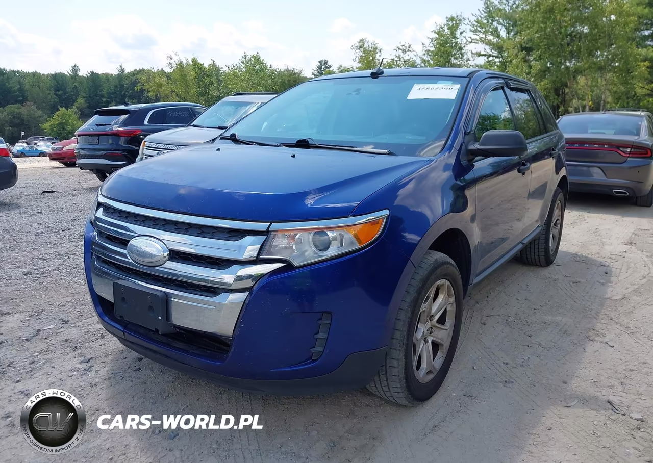 2013 Ford Edge Se VIN:2FMDK4GCXDBE29651 - 2