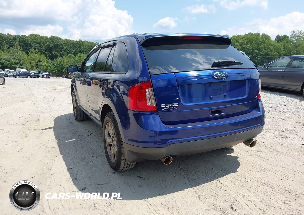 2013 Ford Edge Se VIN:2FMDK4GCXDBE29651 - 3