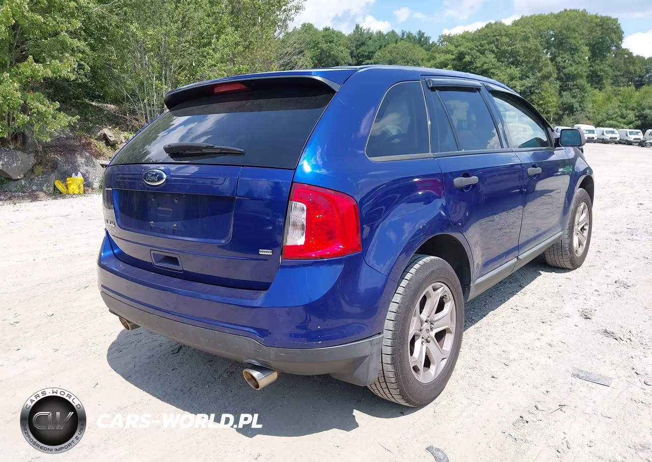 2013 Ford Edge Se VIN:2FMDK4GCXDBE29651 - 4