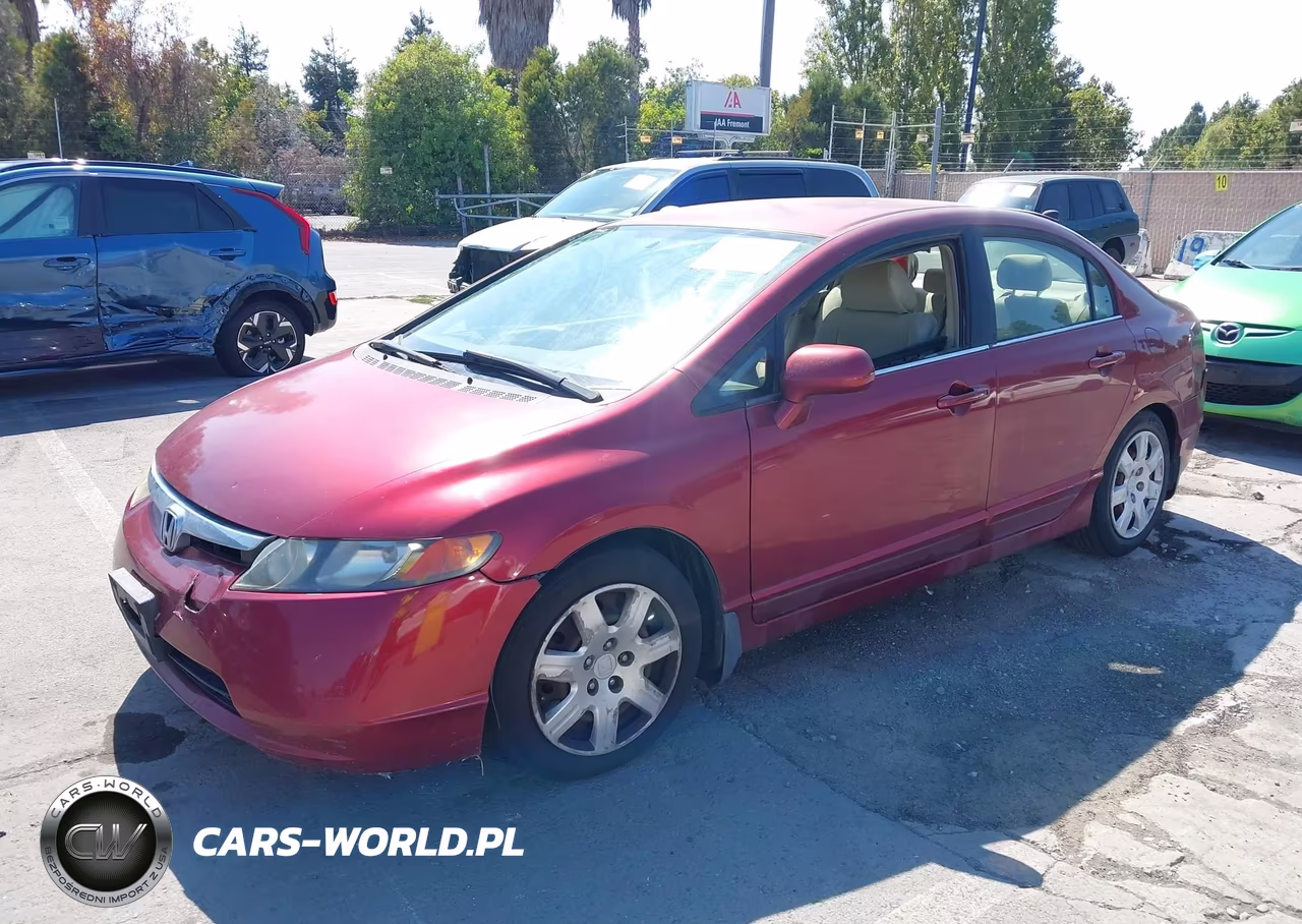 2006 Honda Civic Lx VIN:1HGFA16566L035540 - 2