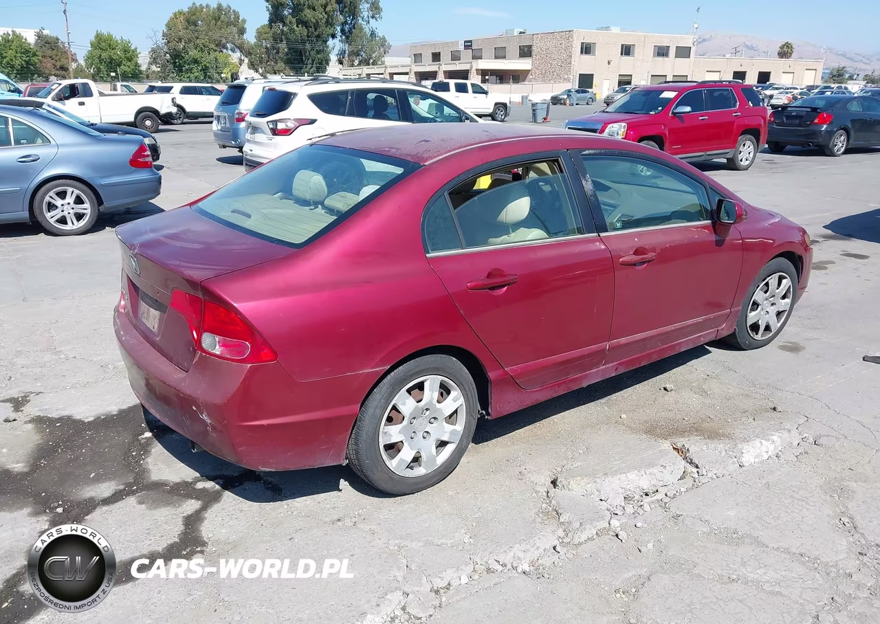 2006 Honda Civic Lx VIN:1HGFA16566L035540 - 4